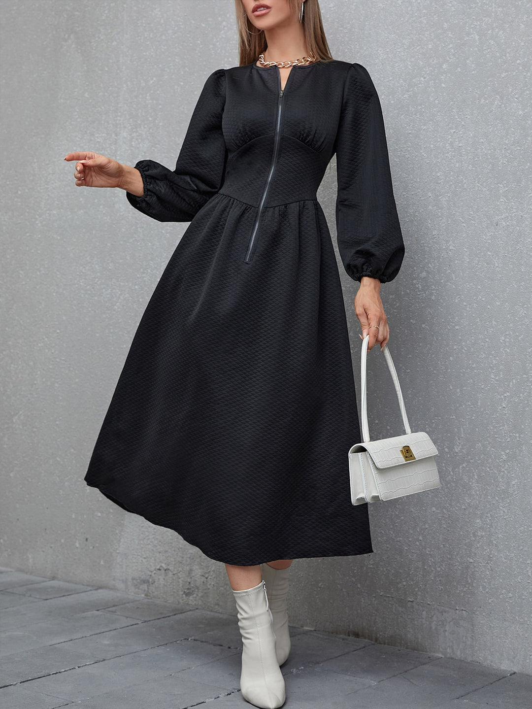Rochie maxi SHEIN, negru