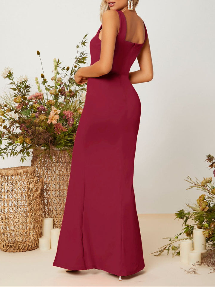 Rochie maxi SHEIN, vișiniu