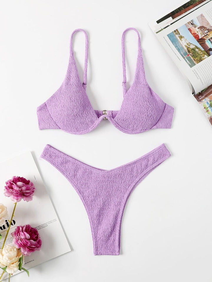 Costum de baie SHEIN, mov