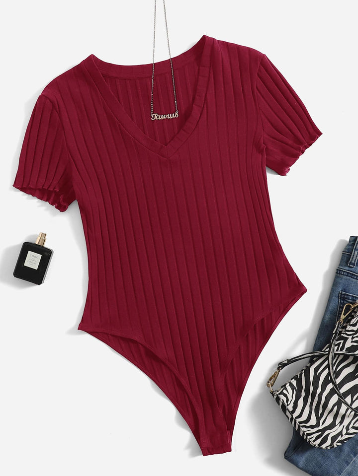 Body SHEIN, vișiniu