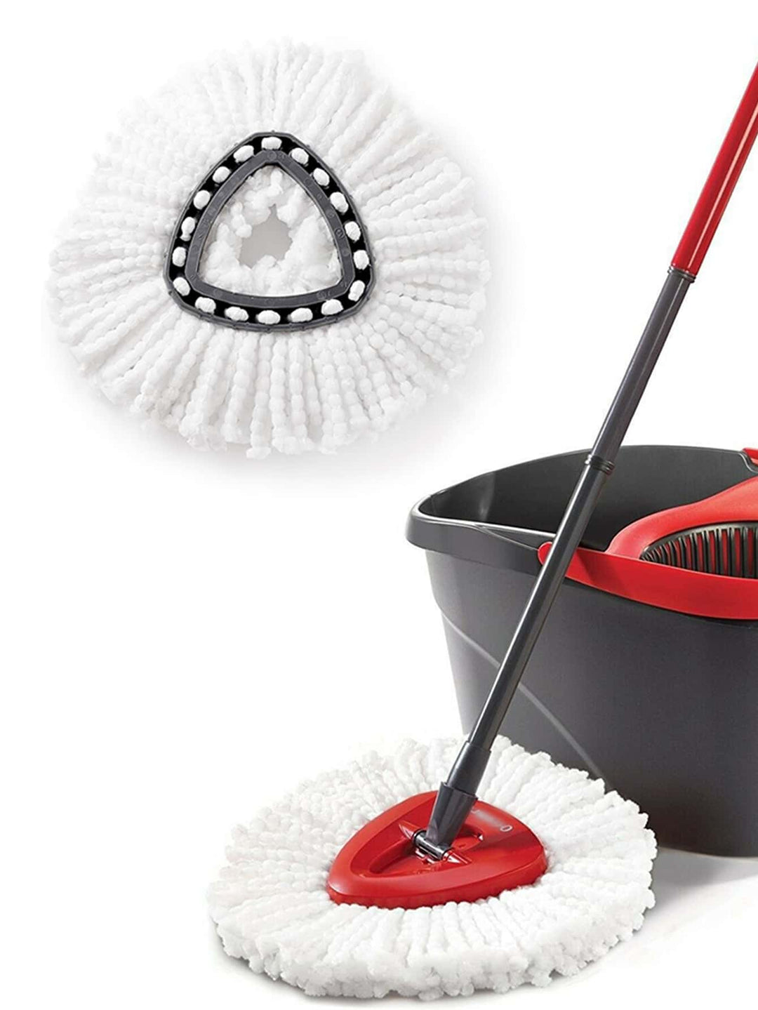 Rezerve pentru mop SHEIN, alb