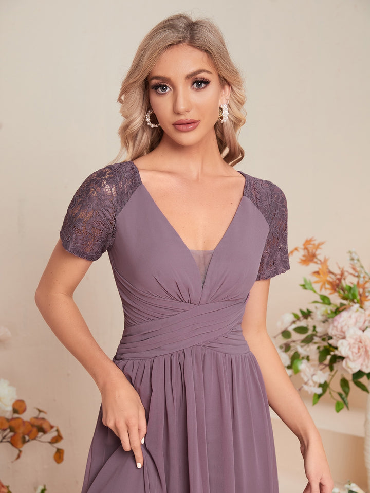 SHEIN lila maxi ruha