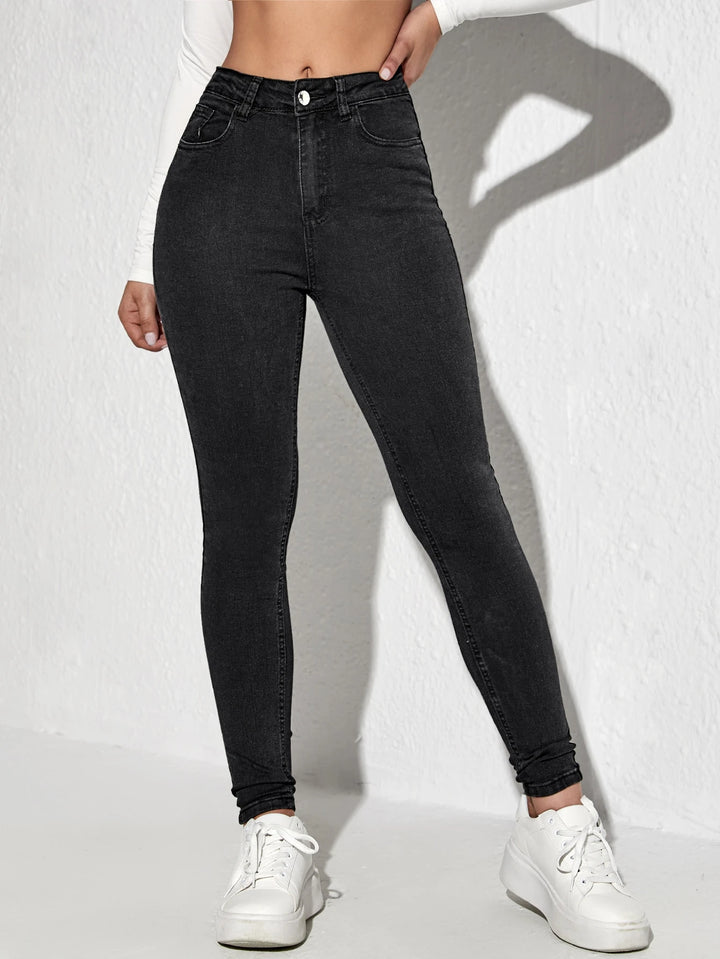 Jeans SHEIN, negru