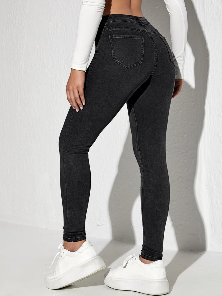Jeans SHEIN, negru