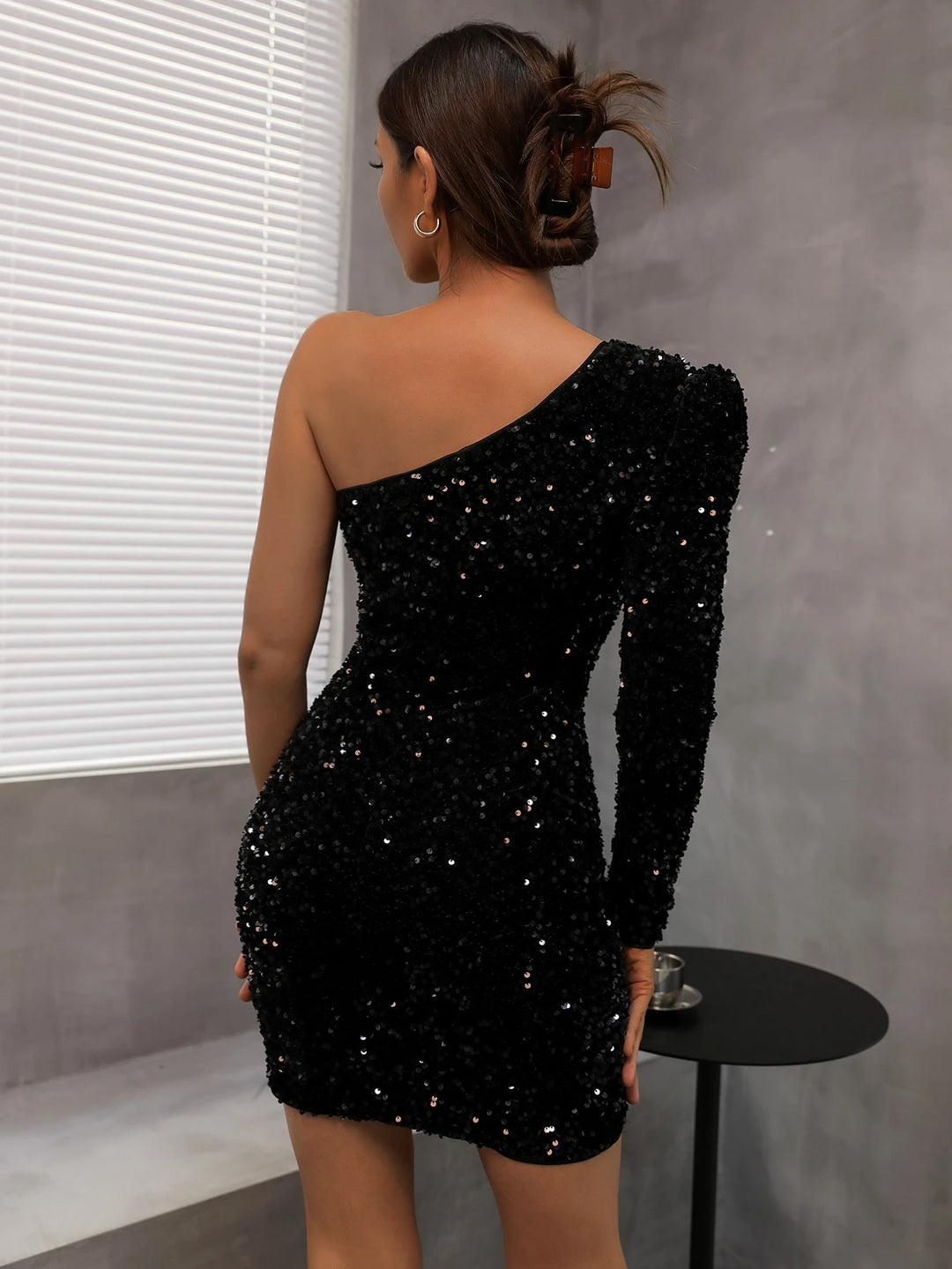 Rochie mini SHEIN, negru