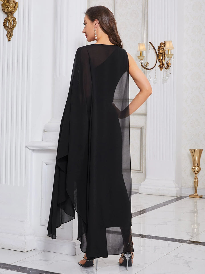 Rochie maxi SHEIN, negru
