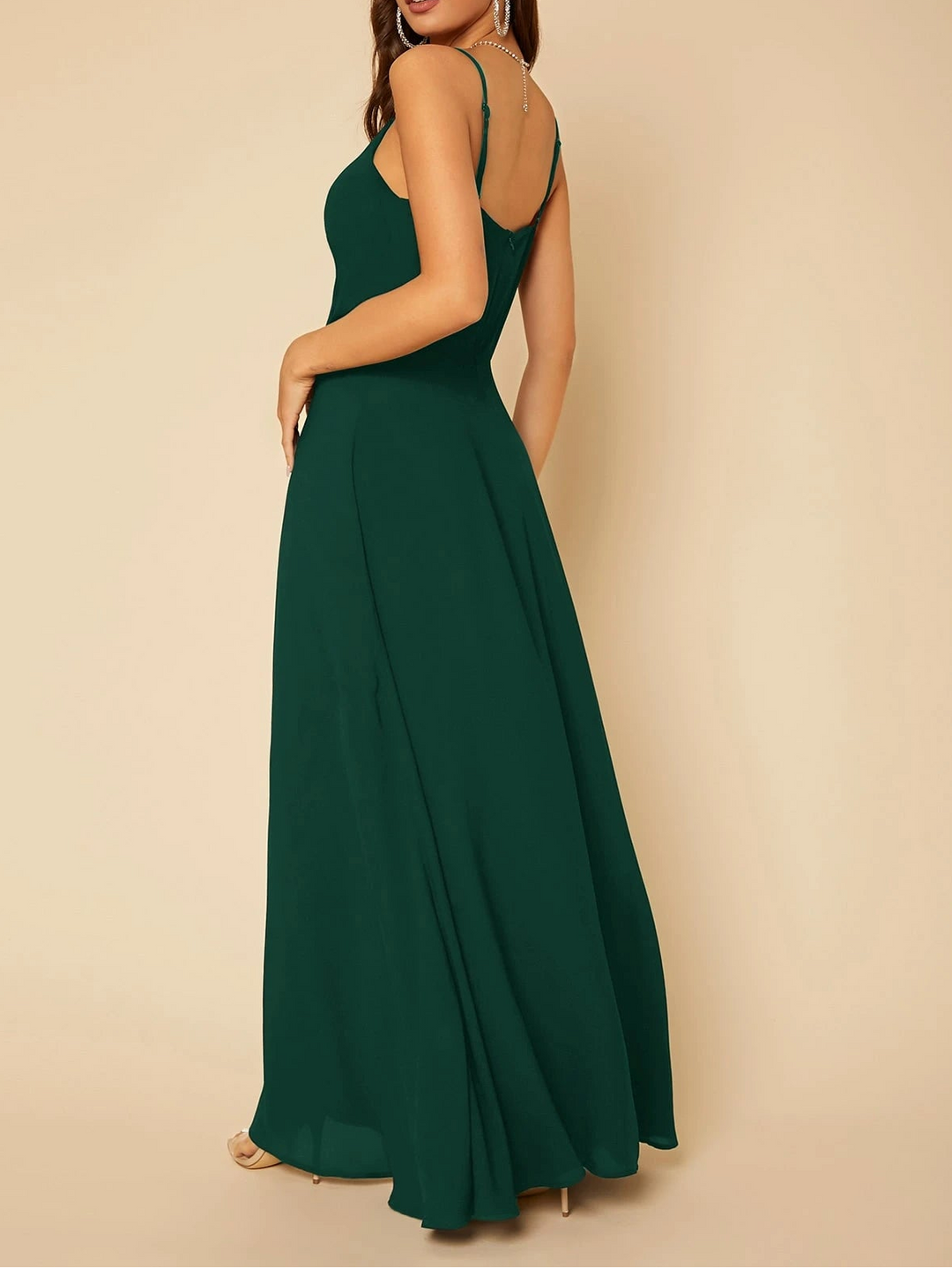 SHEIN maxi ruha, zöld