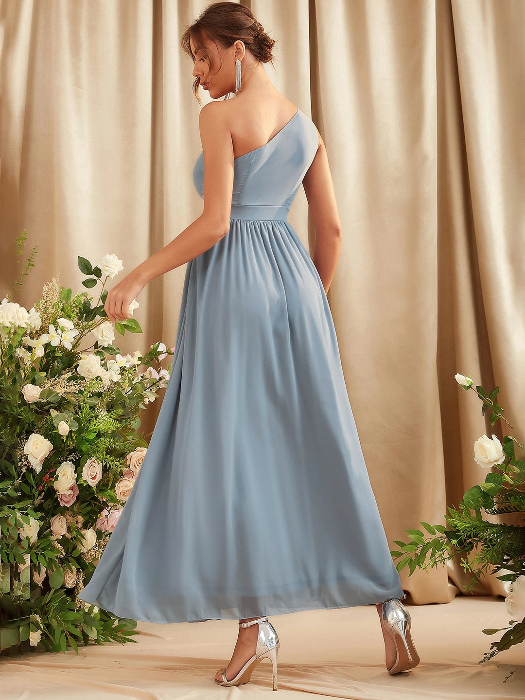 Rochie midi SHEIN, albastru