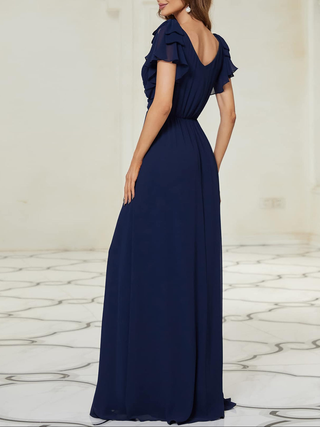 SHEIN maxi ruha, kék