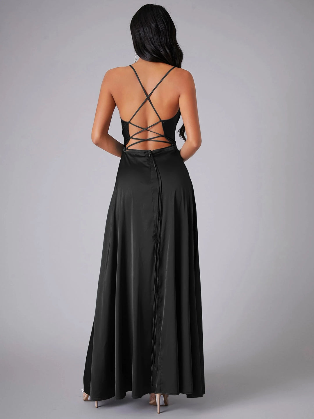 Rochie maxi SHEIN, negru