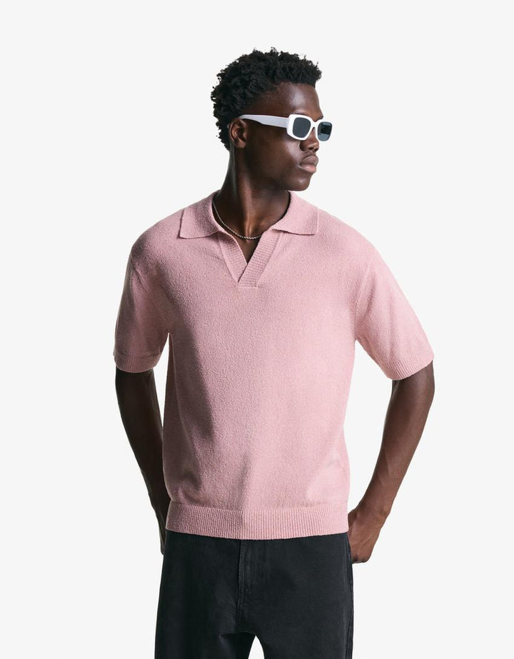 Póló BERSHKA, rózsaszín