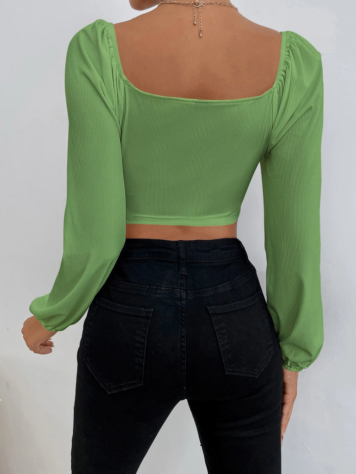Bluză SHEIN, verde