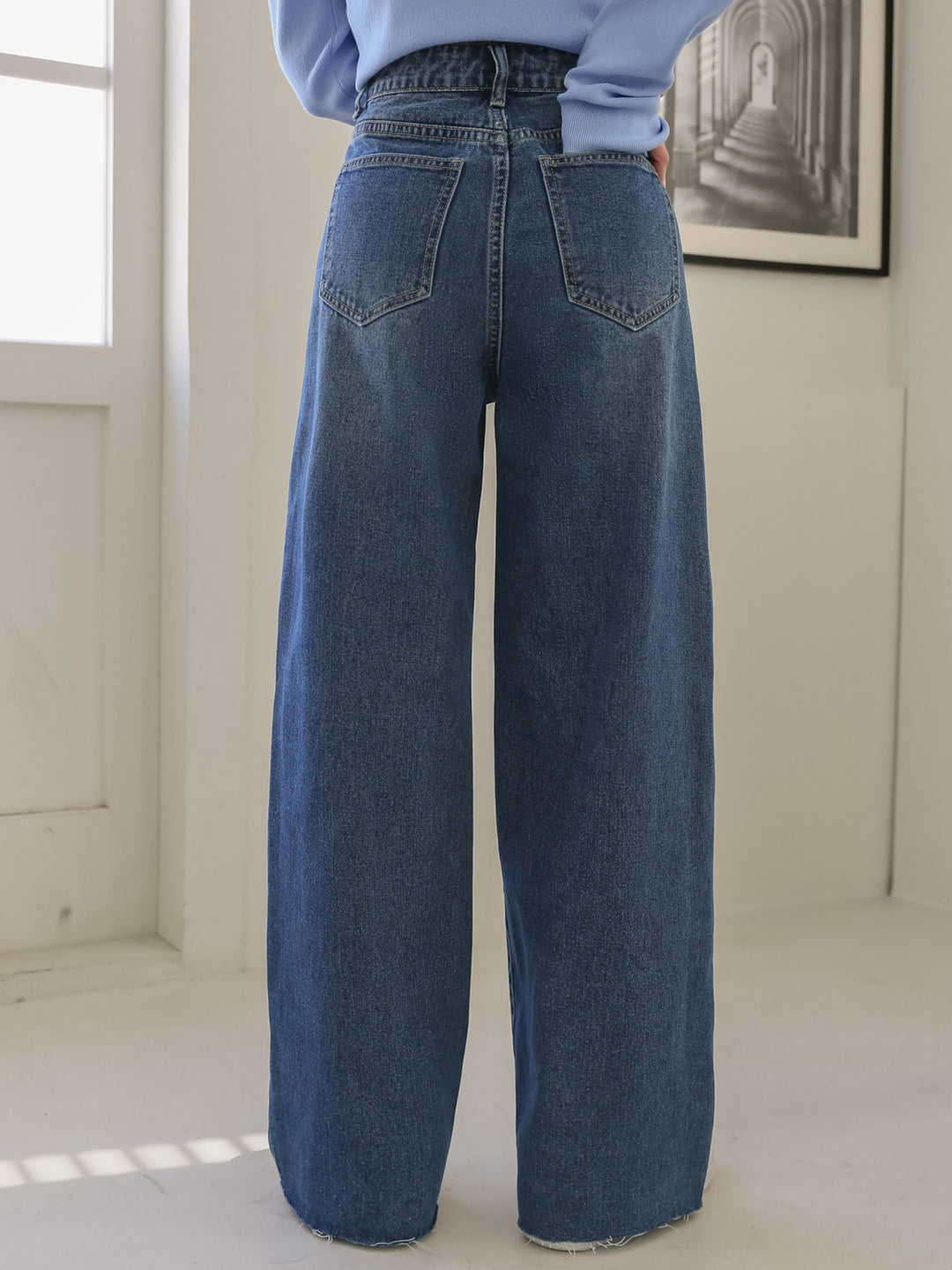 Jeans SHEIN, albastru