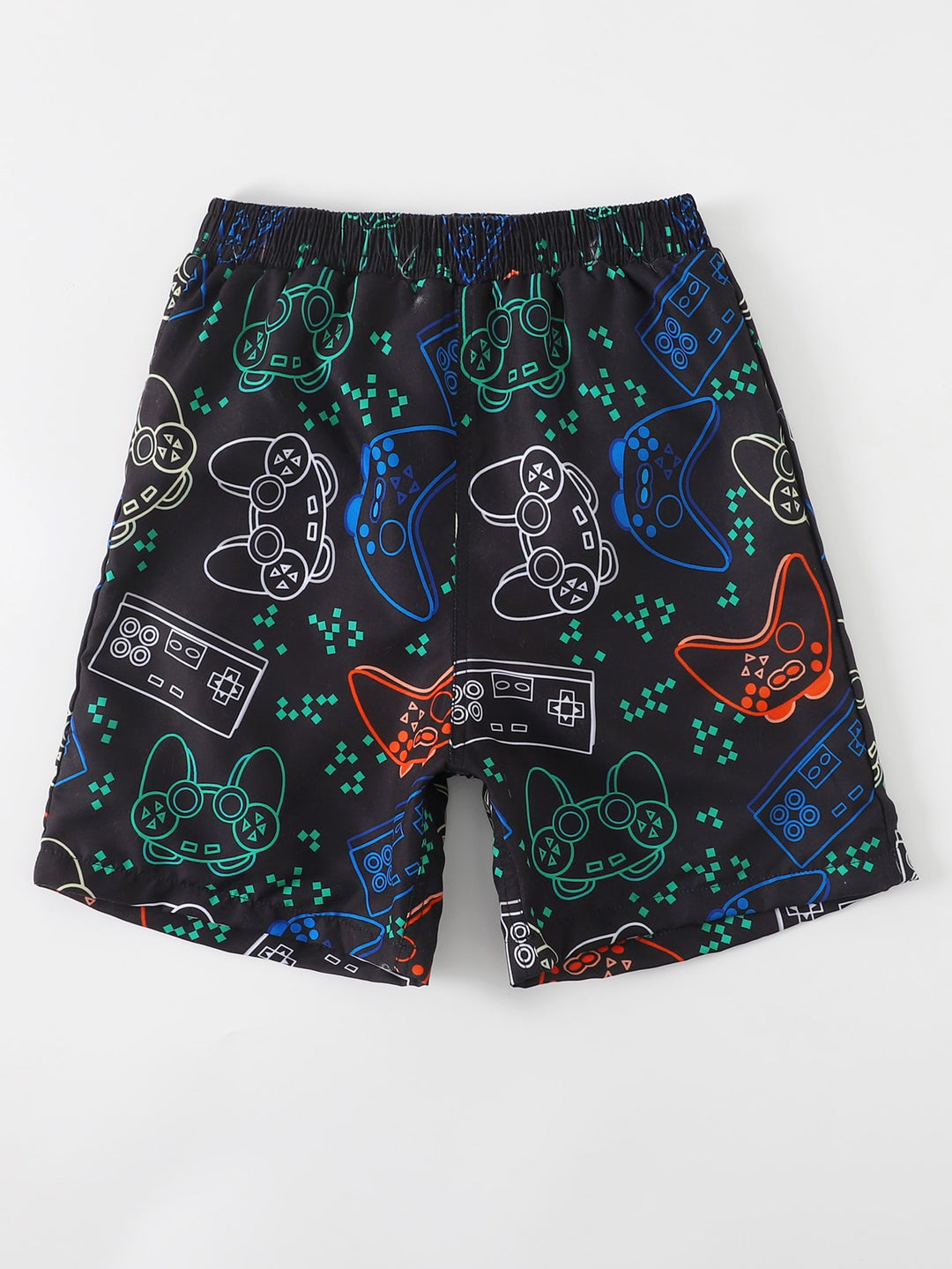Short de baie SHEIN, negru