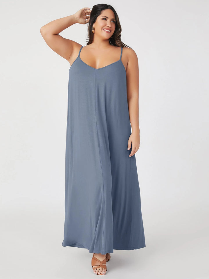 Rochie maxi SHEIN, albastru