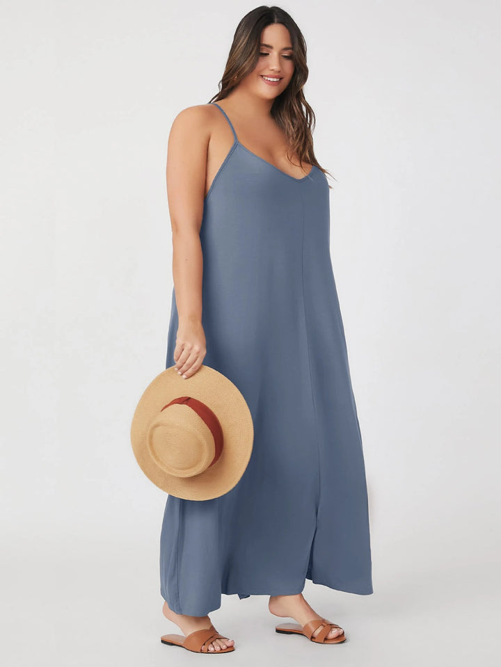 Rochie maxi SHEIN, albastru