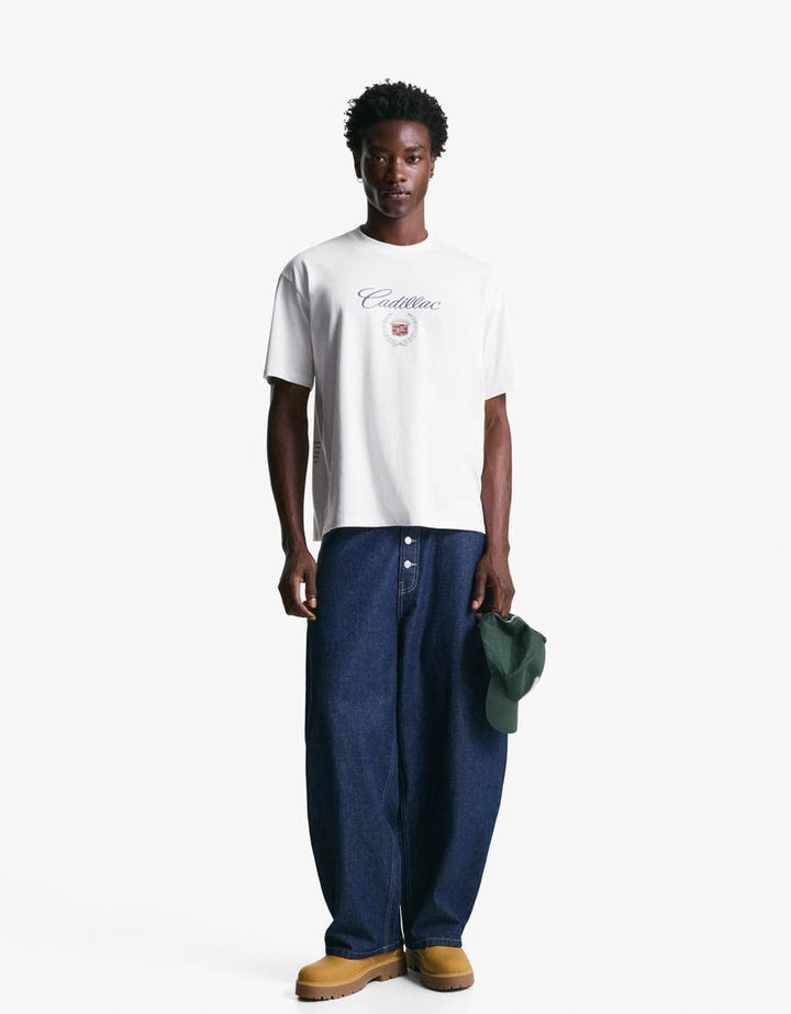 Póló BERSHKA, fehér