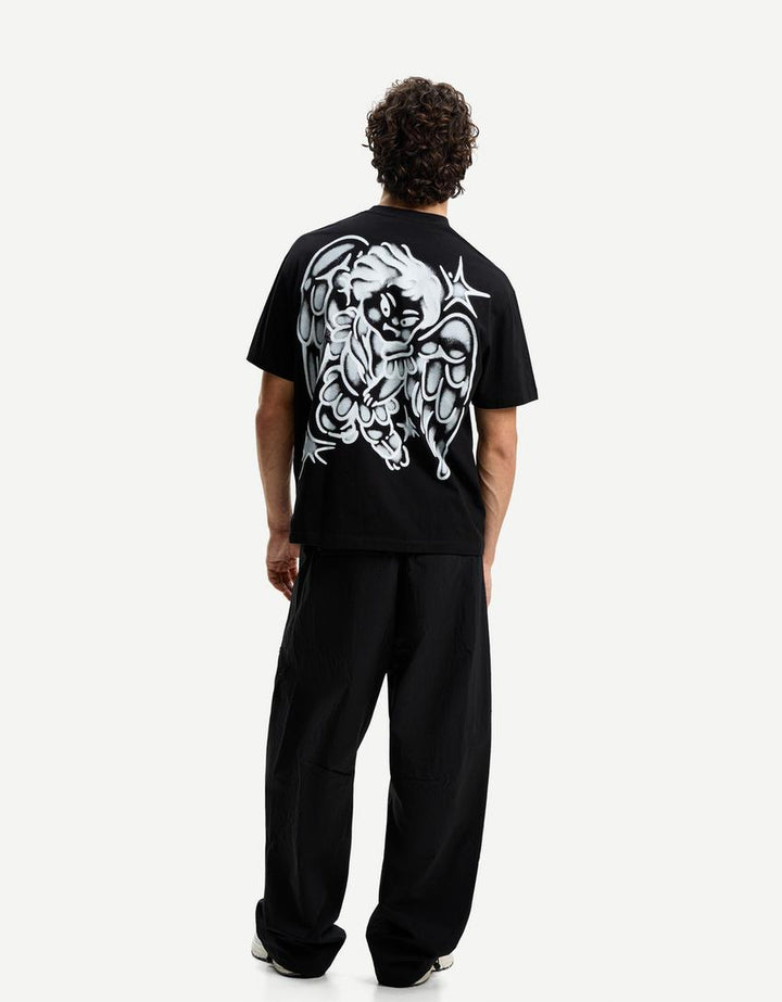 Póló BERSHKA, fehér