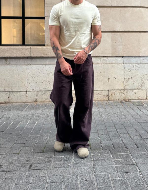 Póló Bershka, sárga