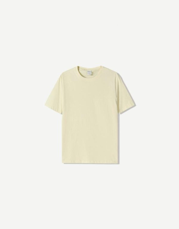 Póló Bershka, sárga