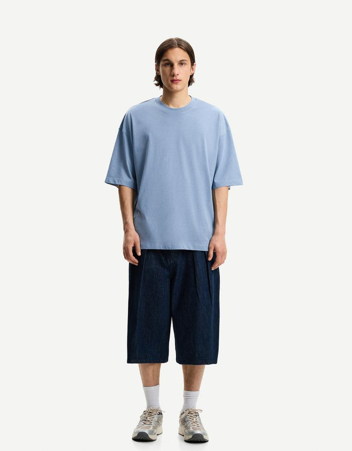 Póló BERSHKA, kék