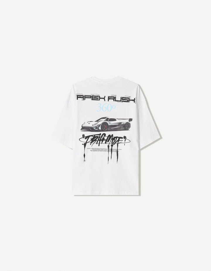 Póló BERSHKA, fehér