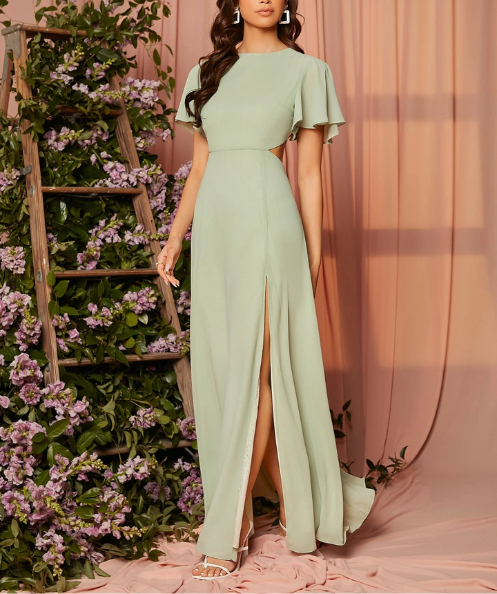 SHEIN maxi ruha, zöld