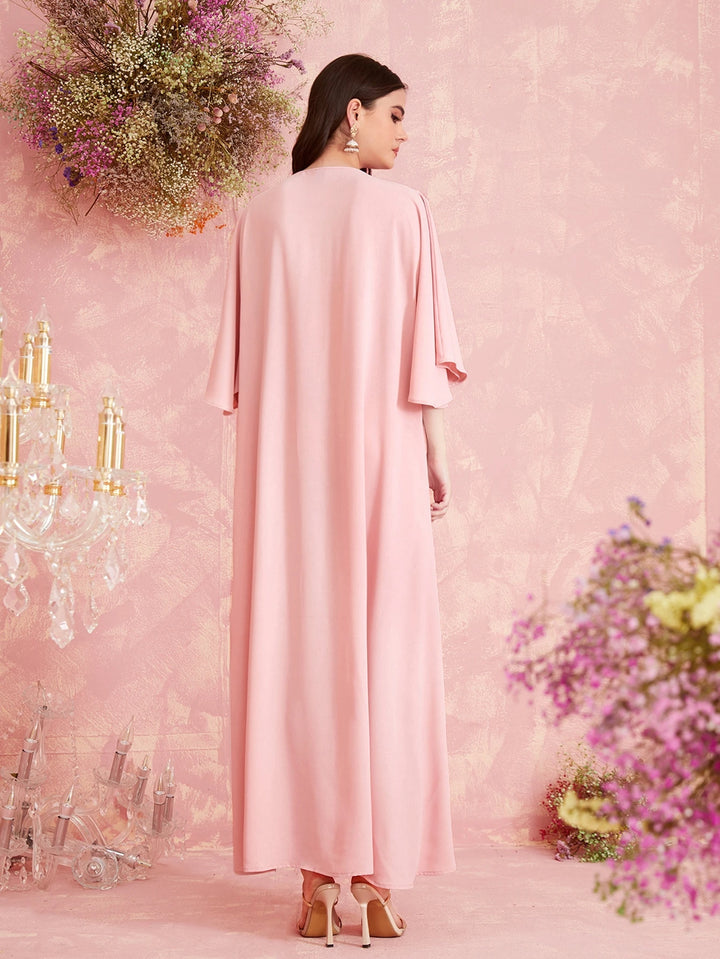 Rochie maxi SHEIN, roz
