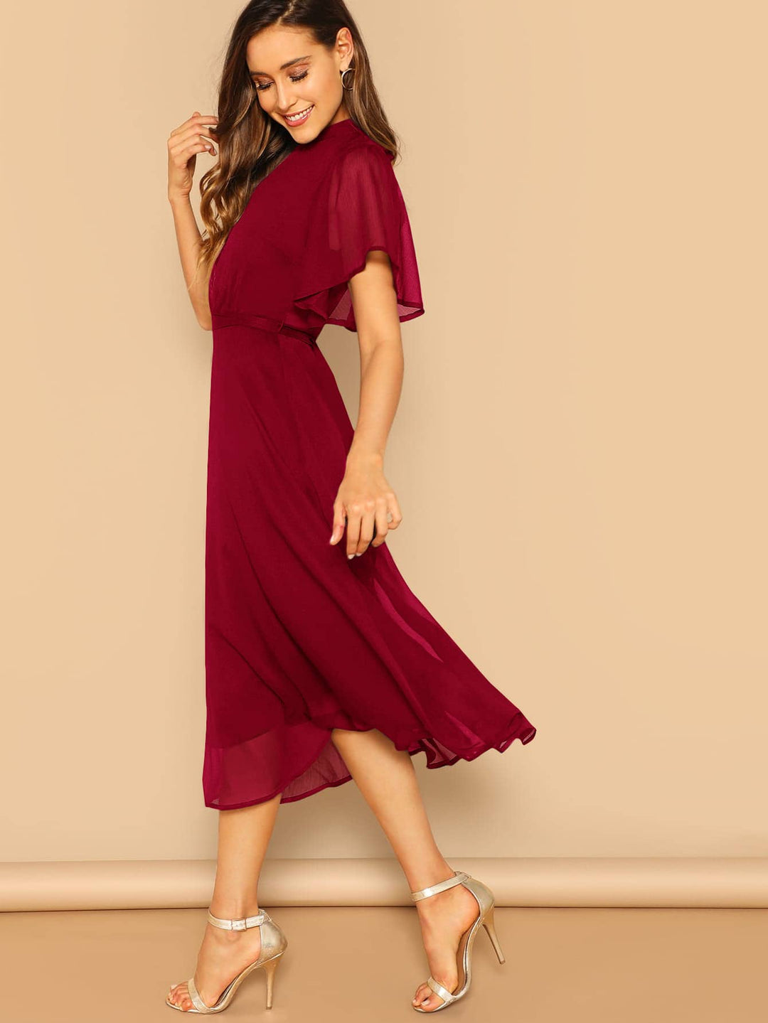 Rochie maxi SHEIN, roșu