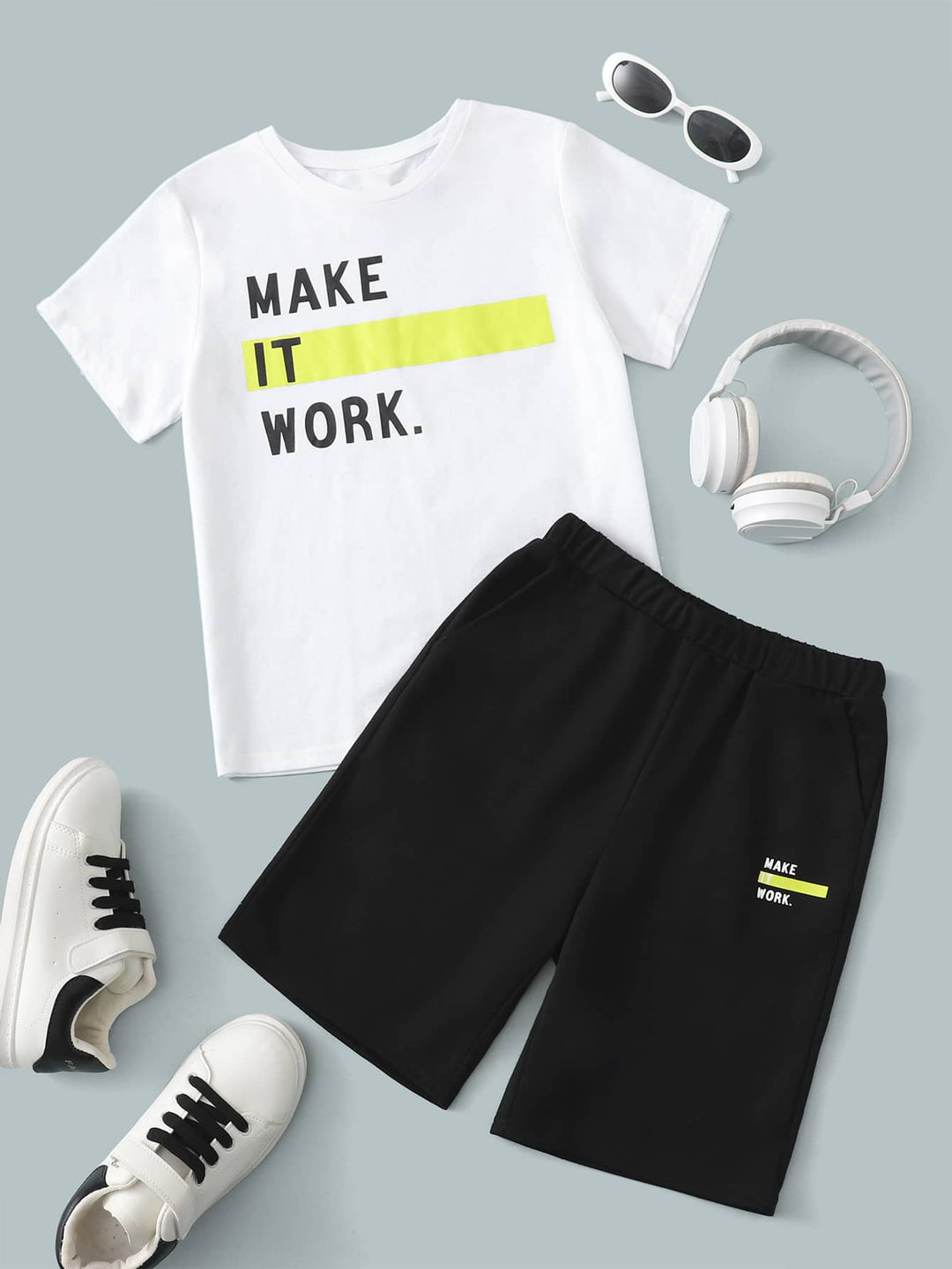 SHEIN együttes, színes mix