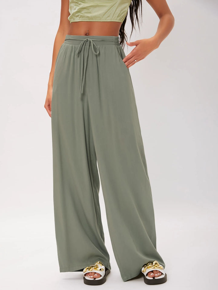 Pantaloni SHEIN, verde