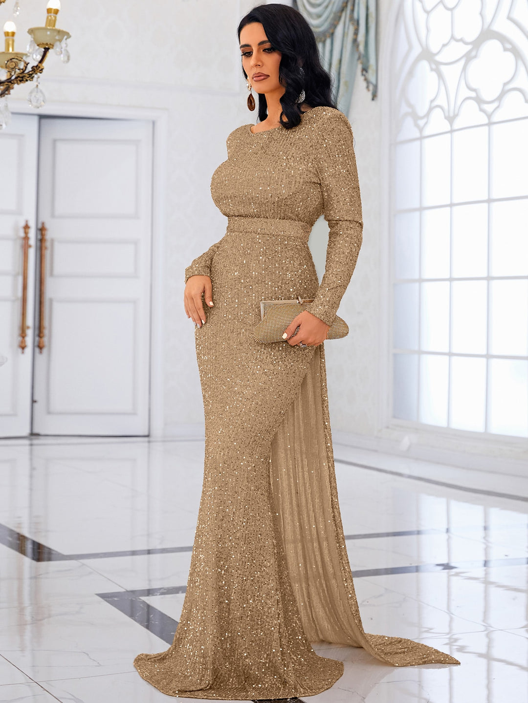 Rochie SHEIN, auriu