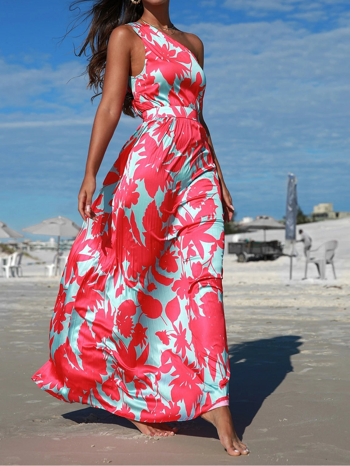 Rochie maxi SHEIN, mix culori