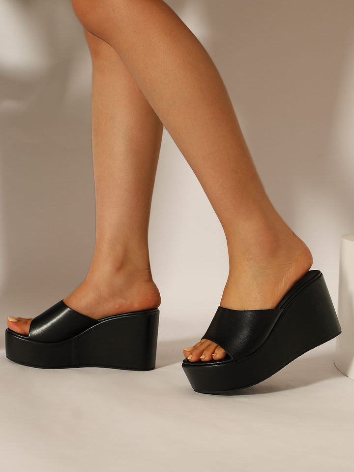 Sandale SHEIN, negru