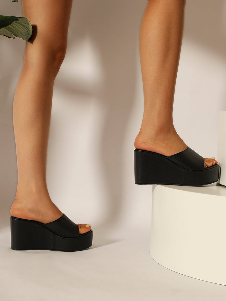 Sandale SHEIN, negru