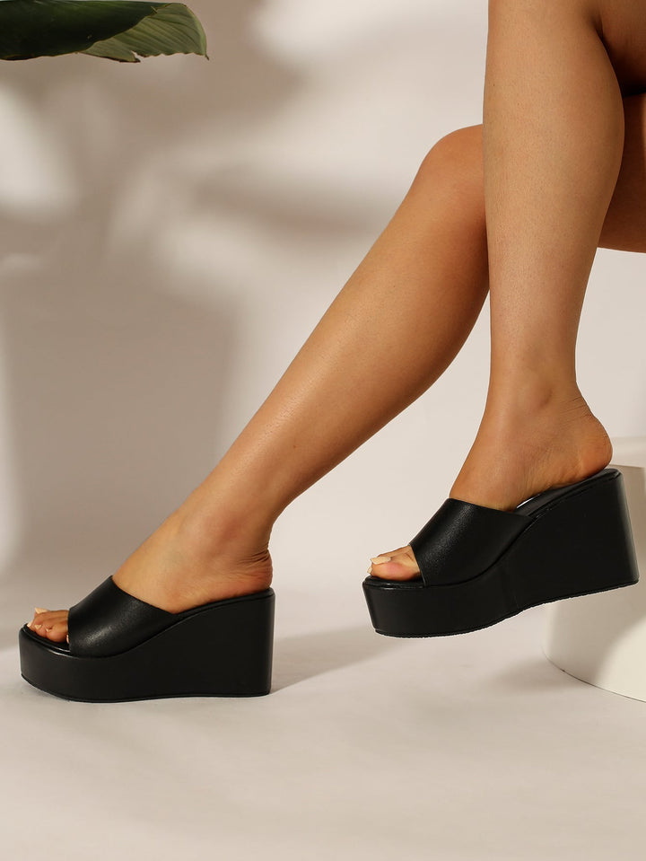 Sandale SHEIN, negru