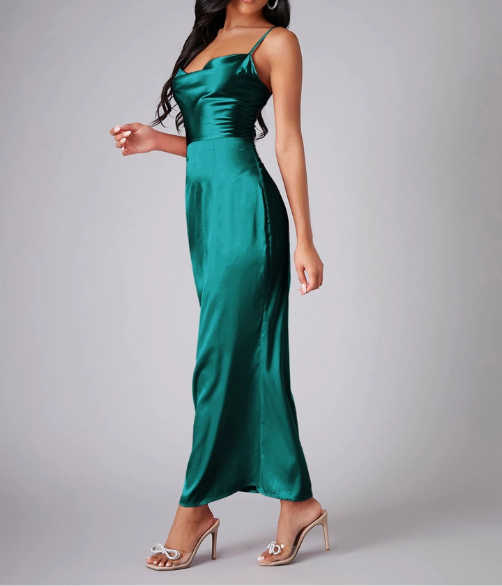 Rochie maxi SHEIN, verde