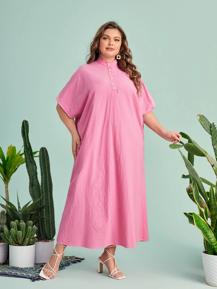 Rochie maxi SHEIN, roz