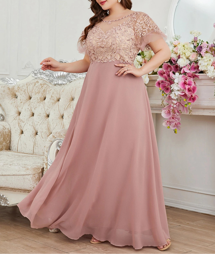 SHEIN Maxi ruha, rózsaszín