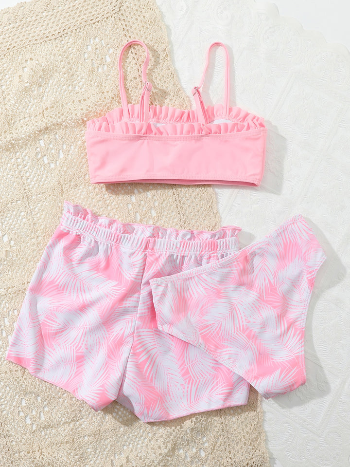 Set bikini SHEIN, roz