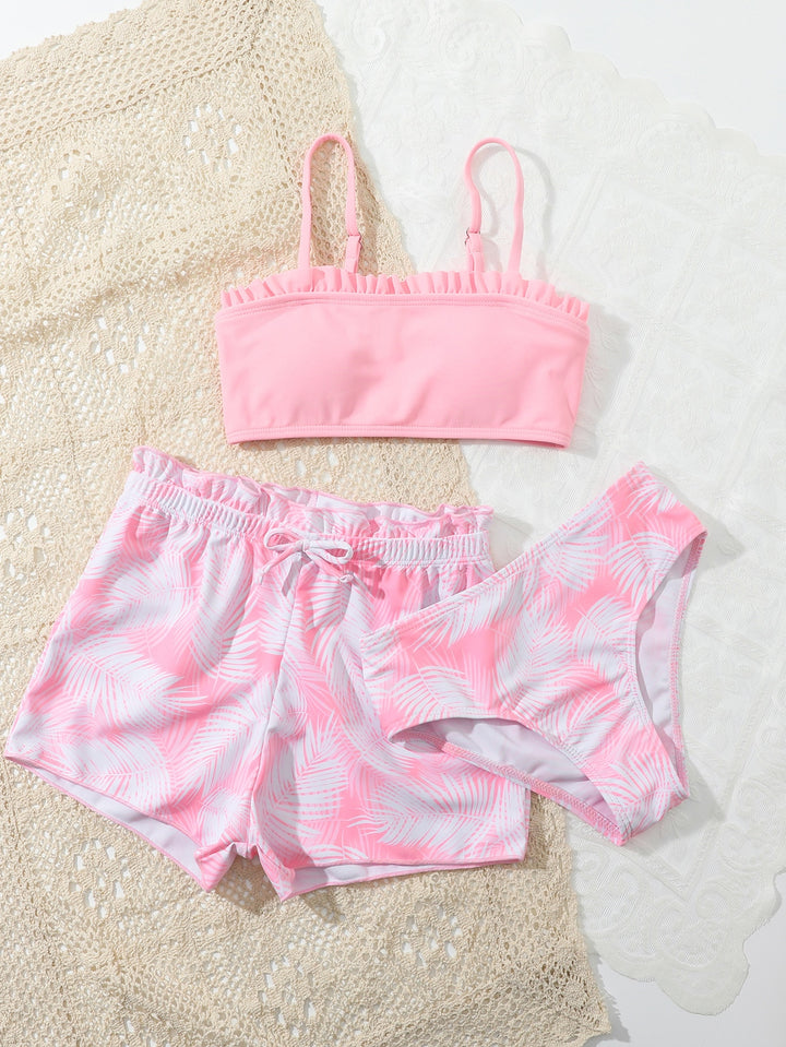 Set bikini SHEIN, roz