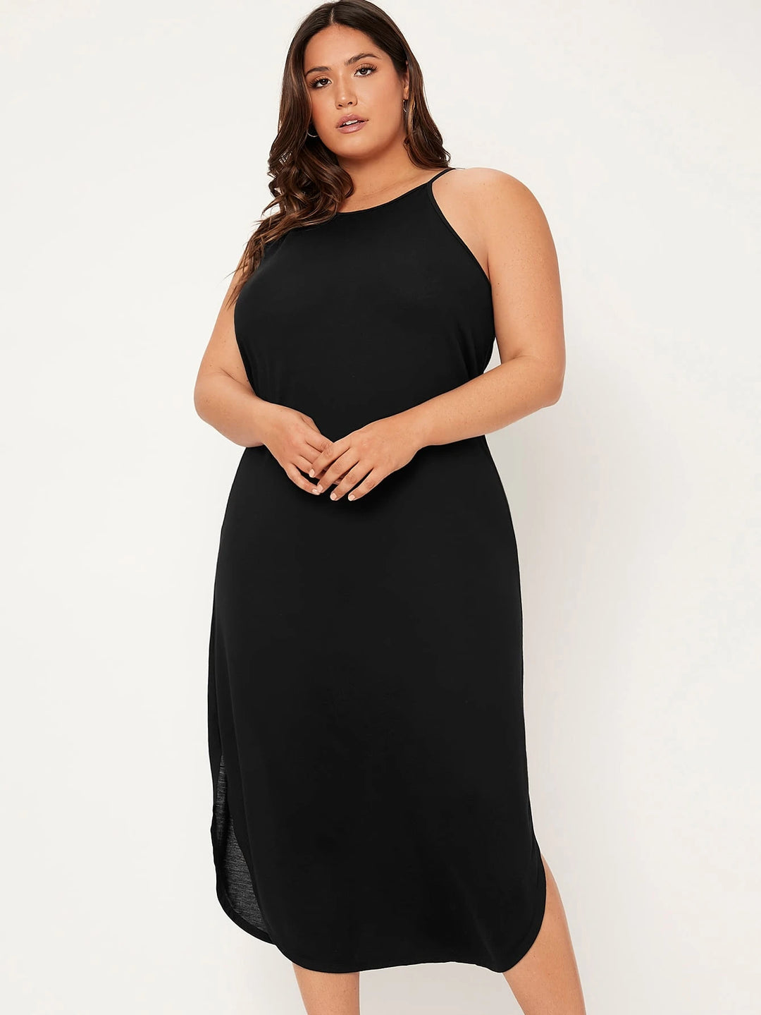Rochie midi SHEIN, negru