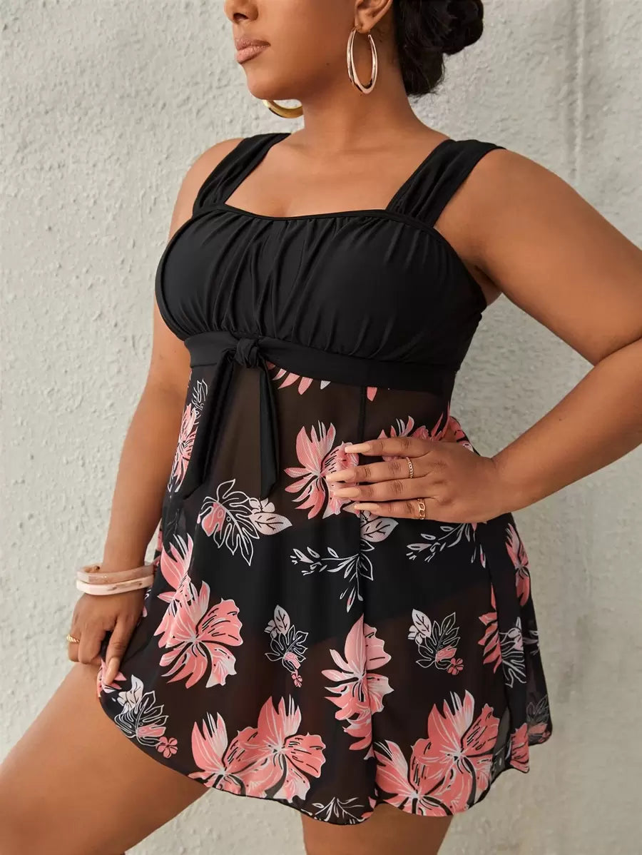 Costum de baie SHEIN, mix culori