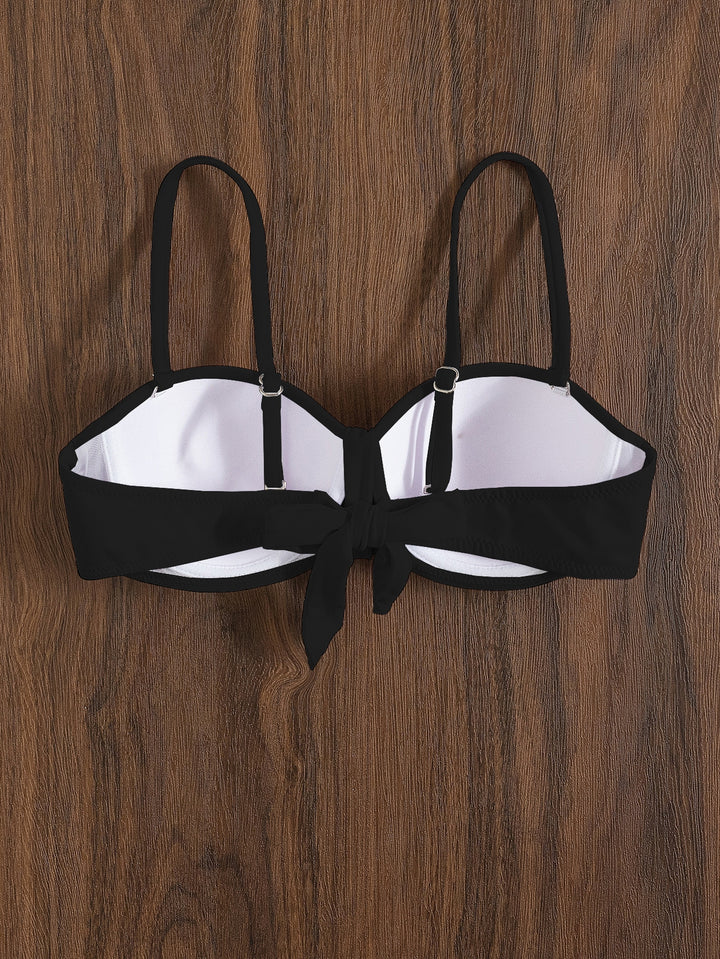 SHEIN bikini top, fekete