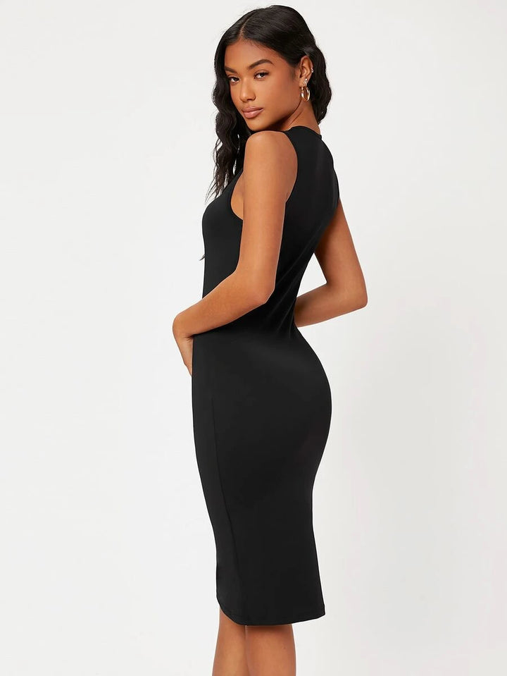 Rochie midi SHEIN, negru