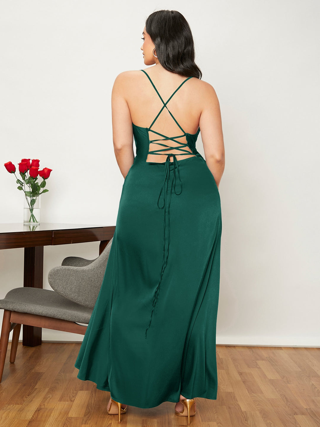 Rochie SHEIN, verde