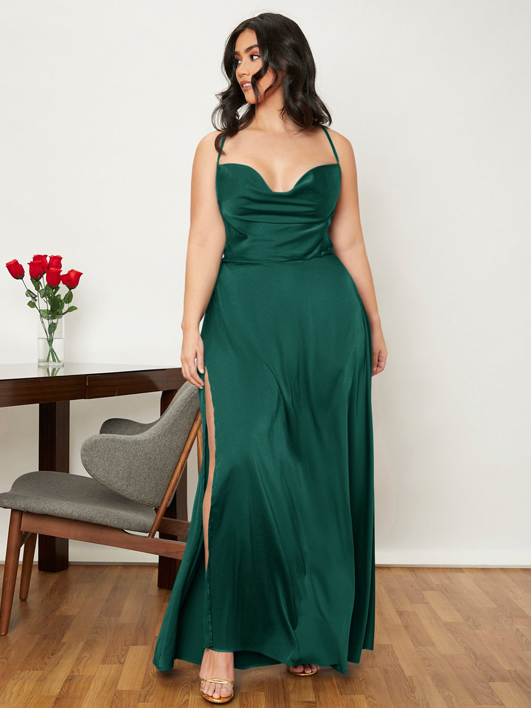 Rochie SHEIN, verde