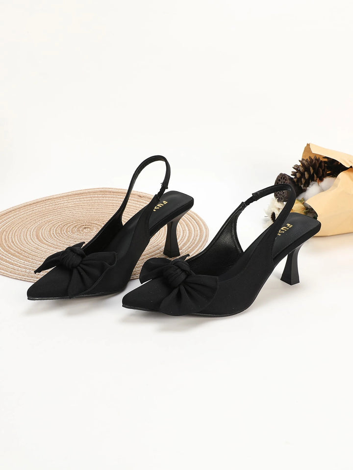 Pantofi cu toc SHEIN, negru
