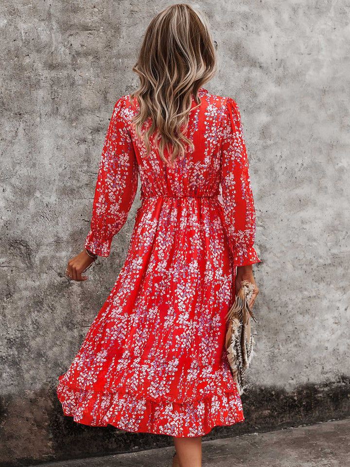 Rochie midi SHEIN, roșu
