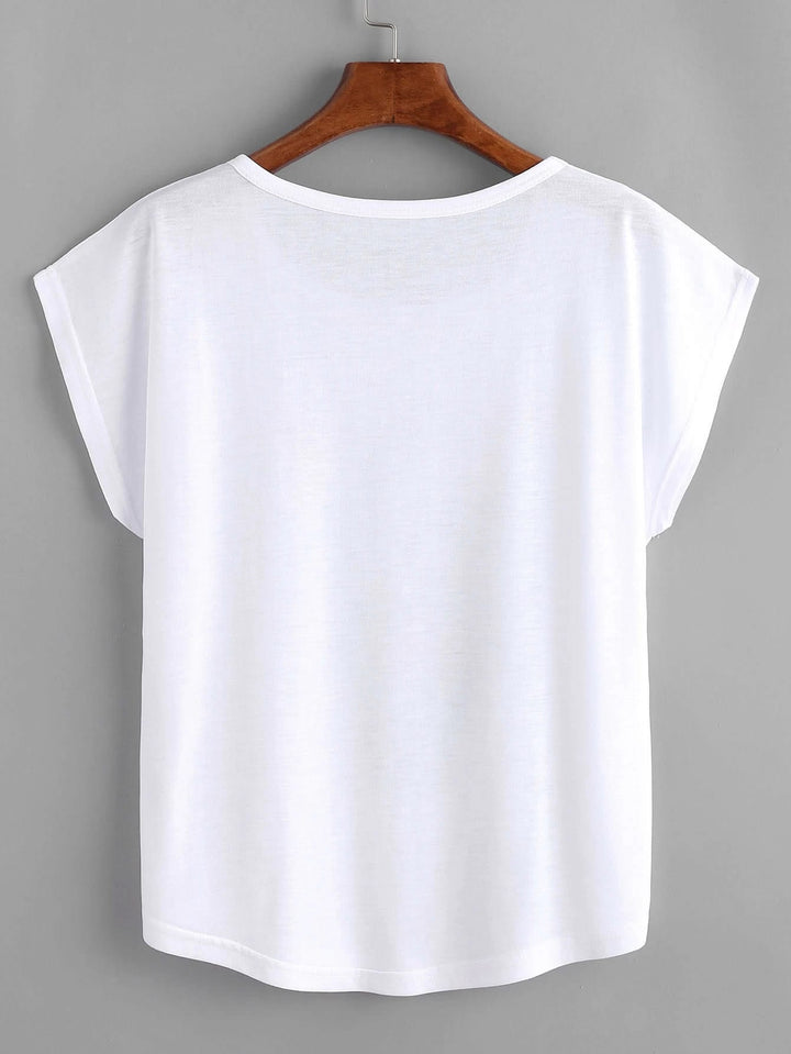Tricou Shein, mix culori
